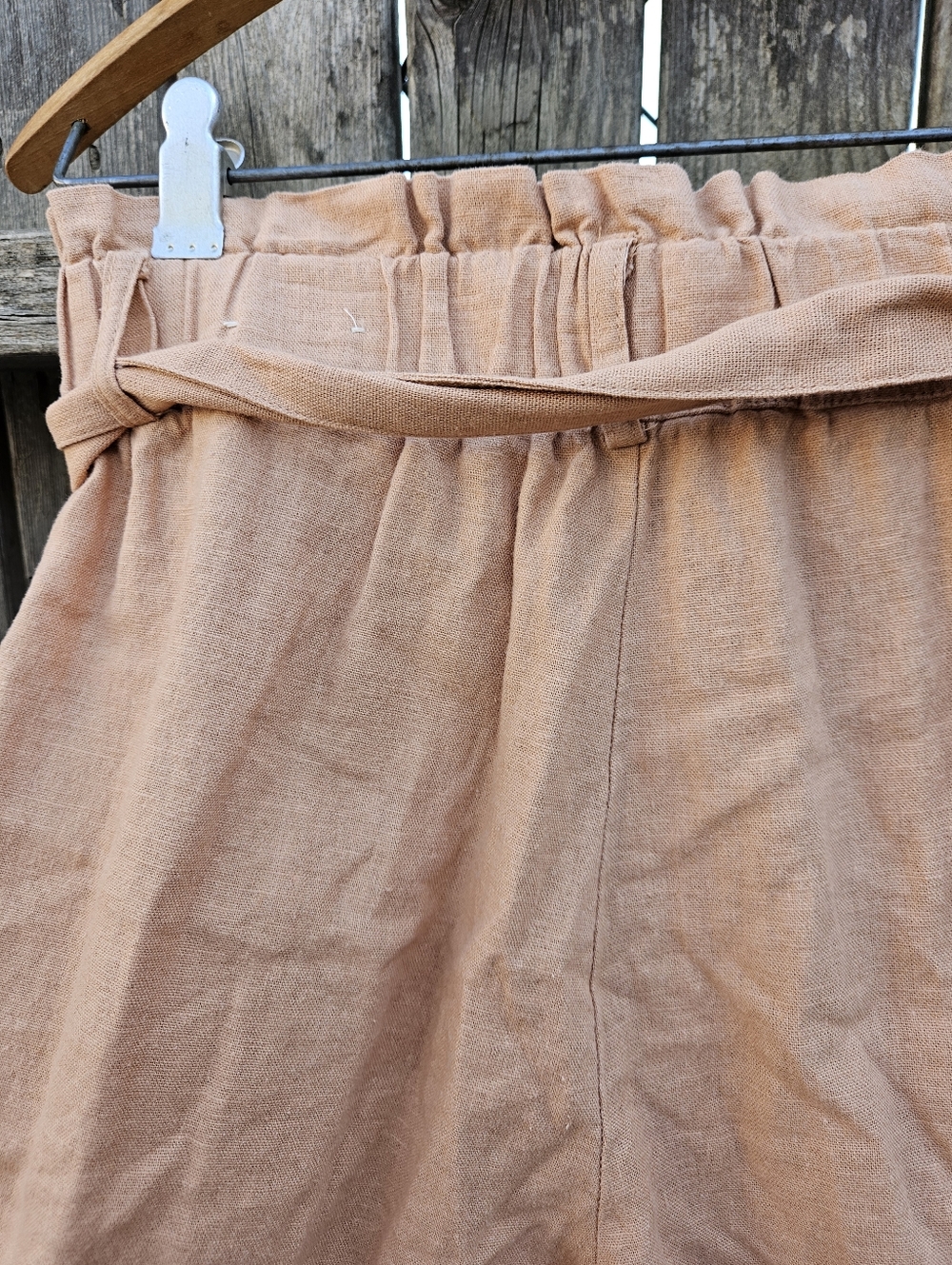 JL Wide Leg Paperbag Waist Pants in Peach Women's Size M - Picture 15 of 16